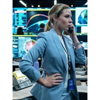 Rebecca Ferguson A House of Dynamite Blue Blazer