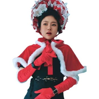 Red Velvet Christmas Cape