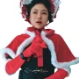 Red Velvet Christmas Cape