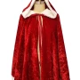 Red Velvet Christmas Cloak