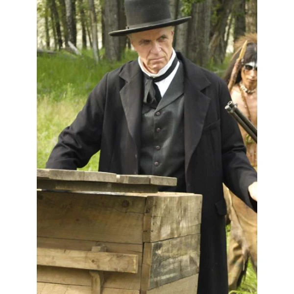 Reverend Cole Hell on Wheels Black Coat Reverend Cole Hell on Wheels Black Coat