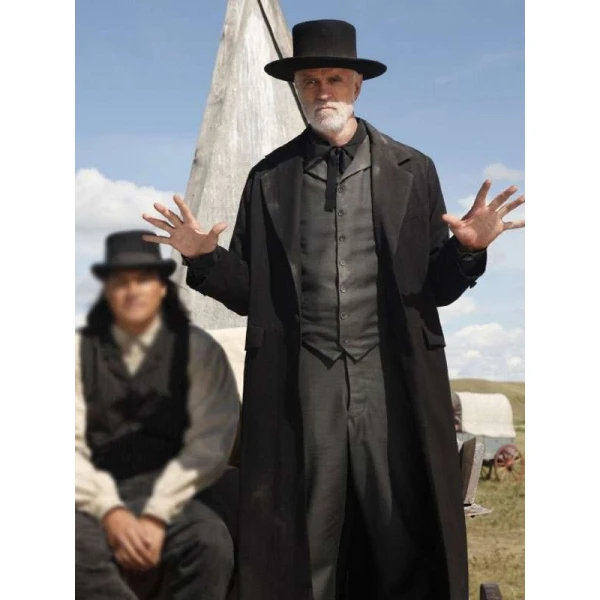 Reverend Cole Hell on Wheels Black Coat Reverend Cole Hell on Wheels Black Coat