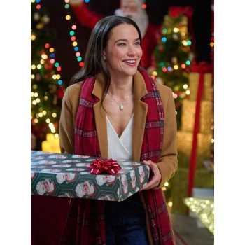 Rhiannon Fish The Christmas Cup Brown Wool Coat