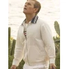 Rick Cosnett Doctor Odyssey White Cotton Jacket