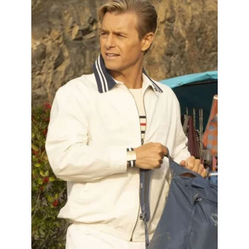 Rick Cosnett Doctor Odyssey White Cotton Jacket