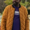 Ron Funches Loot S03 Quilted Bomber Jacket