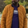 Ron Funches Loot S03 Quilted Bomber Jacket