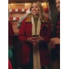 Rose Reid Christmas on Every Page Red Coat