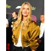 Rosie Huntington Whiteley Qatar Grand Prix Bomber Jacket