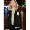 Roxy Horne Winter Wonderland Black Varsity Jacket