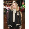 Roxy Horne Winter Wonderland Black Varsity Jacket