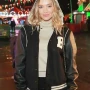 Roxy Horne Winter Wonderland Black Varsity Jacket