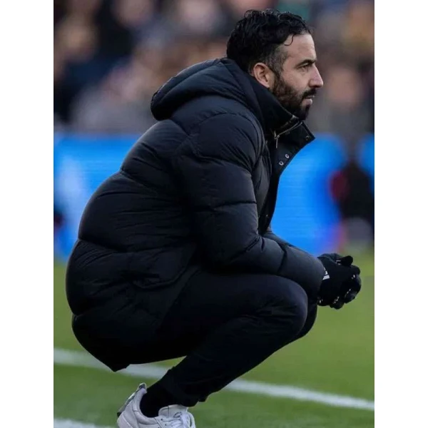 Ruben Amorim Black Hooded Jacket