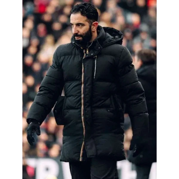 Ruben Amorim Black Hooded Jacket