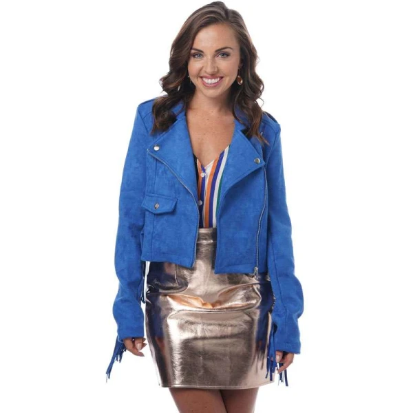 Ruby Allen EastEnders Fringe Leather Jacket