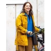 Ruth Wilson Down Cemetery Road Mustard Coat Ruth Wilson Down Cemetery Road Mustard Coat