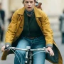 Ruth Wilson Down Cemetery Road Mustard Coat