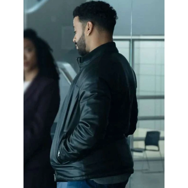 Ryan Broussard Boston Blue Black Leather Jacket
