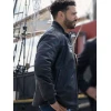 Ryan Broussard Boston Blue Black Leather Jacket
