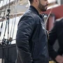 Ryan Broussard Boston Blue Black Leather Jacket