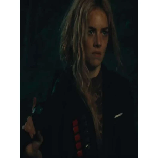 Samara Weaving Ready or Not 2 Black Blazer