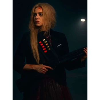 Samara Weaving Ready or Not 2 Black Blazer