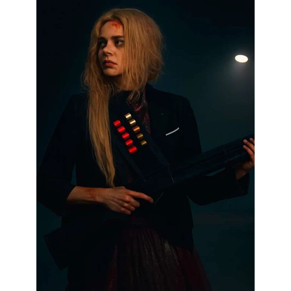 Samara Weaving Ready or Not 2 Black Blazer