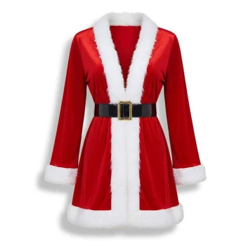 Santa Costume Robe for Women