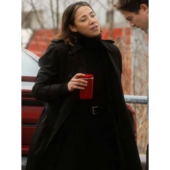 Sarah Truong Hudson and Rex Black Trench Coat Sarah Truong Hudson and Rex Black Trench Coat