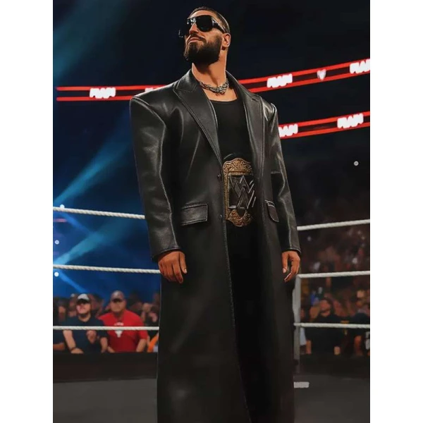 Seth Rollins Leather Coat - Monday Night Raw Replica