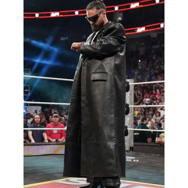 Seth Rollins Leather Coat - Monday Night Raw Replica