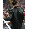 Seth Rollins WWE RAW Black Leather Jacket Seth Rollins WWE RAW Black Leather Jacket