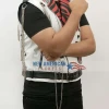 Shawn Michaels Heart Printed White Vest