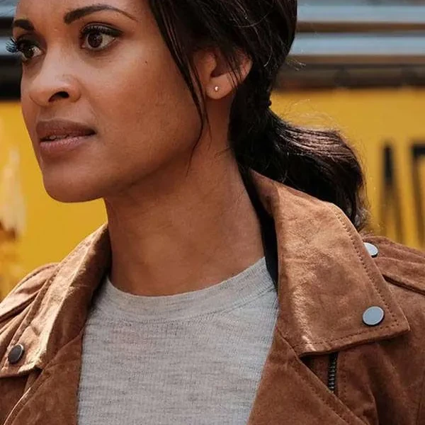 Shooter Nadine Memphis Brown Leather Jacket Shooter Nadine Memphis Brown Leather Jacket