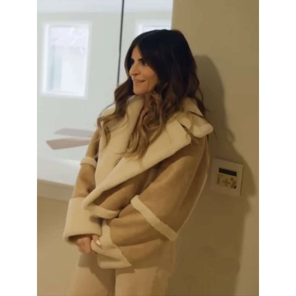 Sin City Rehab Alison Victoria Shearling Leather Jacket