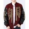 Skeleton Baseball Varsity Jacket