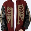 Skeleton Baseball Varsity Jacket