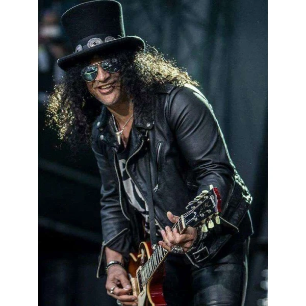 Slash Deathstalker 2025 Black Leather Jacket