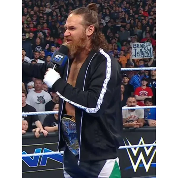 SmackDown 2025 Sami Zayn Black Jacket