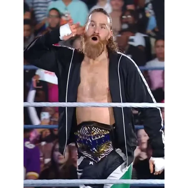 SmackDown 2025 Sami Zayn Black Jacket