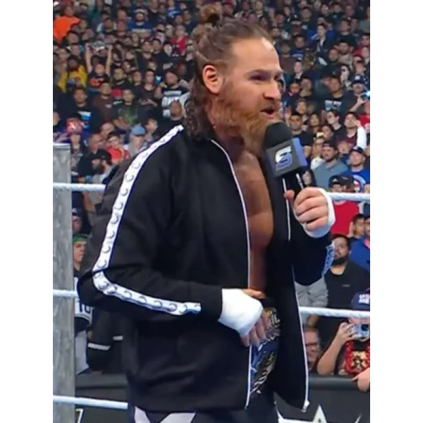 SmackDown 2025 Sami Zayn Black Jacket
