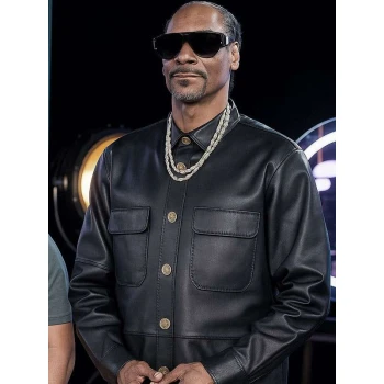 Snoop Dogg The Voice S28 Leather Jacket