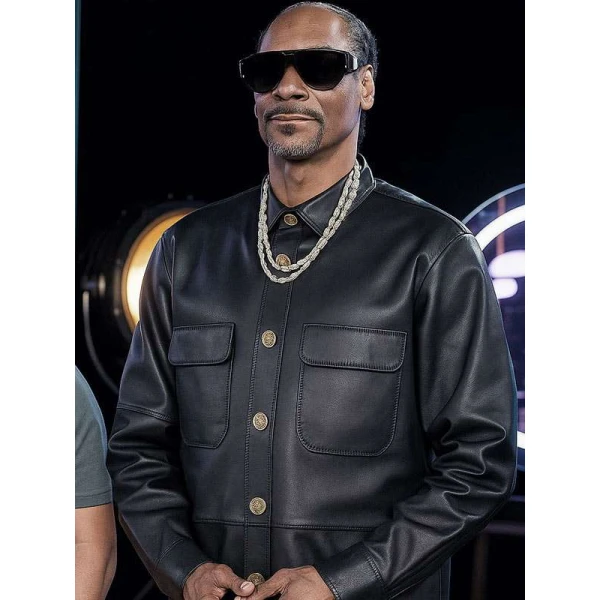 Snoop Dogg The Voice S28 Leather Jacket