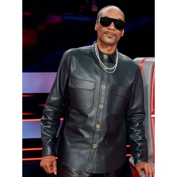 Snoop Dogg The Voice S28 Leather Jacket