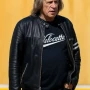 Rockstar Style Nigel Tufnel Black Leather Jacket