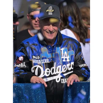 Stan Kasten Dodgers WS Championship Parade Leather Jacket