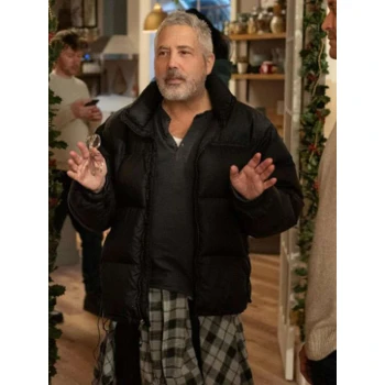 Steve Carr A Merry Little Ex-Mas Puffer Jacket