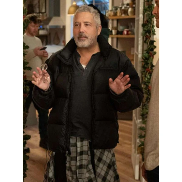 Steve Carr A Merry Little Ex-Mas Puffer Jacket