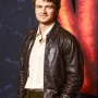 Stranger Things S05 UK Special Screening Joe Keery Brown Jacket