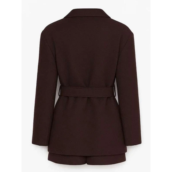 Sydney Sweeney 2025 Brown Coat